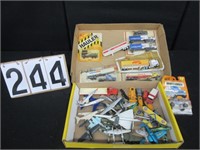 toy airplanes & semi tractor trailers