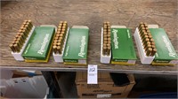 4 boxes of Remington 222 ammo