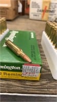 4 boxes of Remington 222 ammo