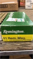 2 boxes of Remington 41 Rem Mag ammo