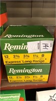 2 boxes of Remington 12 ga ammo