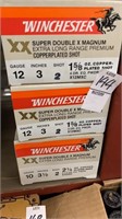 3 boxes of Winchester 12 ga ammo