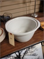 old heavy duty mixing bowl large