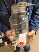ice cold  jar for refrig, with spout