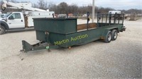 2005 Beaver Creek 1x20 utility trailer - IST