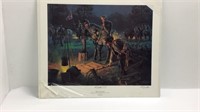 Mort Kunstler print, “The Last Council”,