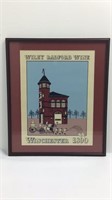 Wiley Radford Wine Print of old fire house in