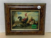 Picture of Chicken and Doves 8 " x 10 "