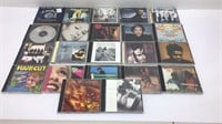 Lot of 22 music CDs. Titles are as shown.