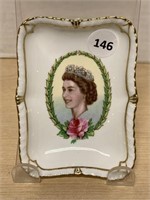 Royal Crown Derby small dish commemorating