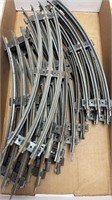 15pcs curved model train track (works with