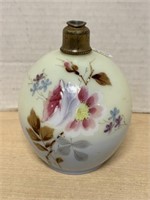 Vintage Hand Painted perfume bottle 5 " high