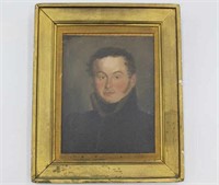 Antique Portrait Painting Artist Unknown