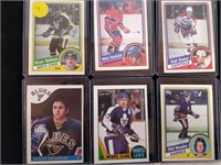 Qty. 6 Second Year 1980s Cards