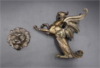 Griffin & Lion Metal Decor