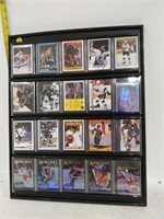 20 card display with  Gretzky cards