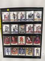 20 card display with all star players