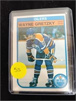 1982-83 Gretzky Oilers Card