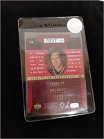 1996 UD Peter Forsberg Stanley Cup Card