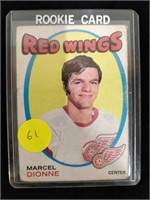 1970-71 Marcel Dionne Red Wings Rookie Card