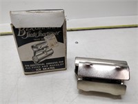 1920 berghman skate sharpener original box rare!!