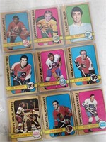 1972 OPC hockey cards   -72