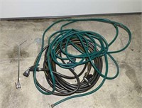 2 Hoses w/ Attachments