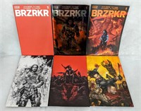 New! BRZRKR Comic #1x6 (Incl. Foil Variant Cover