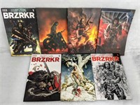 New! BRZRKR Comic #1 x7 (Incl. Variant Cover)