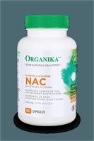 New! Organika NAC Supplements 500mg / 180 Capsules