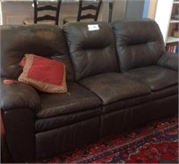 Sofa with recliners on both ends