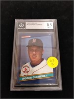 1986 Donruss #172 Roger Clemens 8.5 graded card