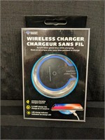 Wireless Phone Charger Pad - New - Blue