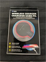 Wireless Phone Charger Pad - New - Red