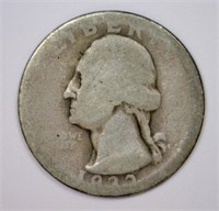 1932-D Washington Silver Quarter About Good AG