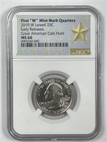 2019-W Lowell Quarter Coin Hunt NGC MS66