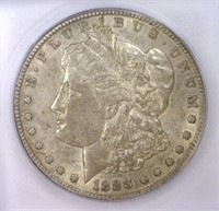 1888-S Morgan Silver $1 ICG AU53