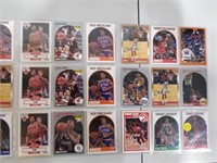 36 basketball collector cards