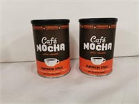 2 Cafe Mocha Chocolate + Pumpkin Spice. New