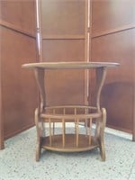 Oval magazine table, PRE-OWNED