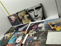 10 LP's. Supertramp. Phil Collins. Edgar Winter.