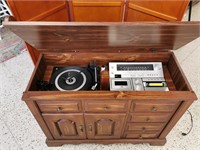 Vintage Sears Console Stereo: As is