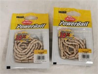 Berkley PowerBait Power Wigglers - White x 2 New