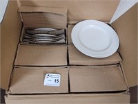 Two cases of small roung glass plates