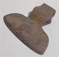 10" Hewing Broad Axe Head - Stamped A H