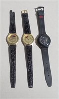 Three Watches Incl. 2 CN Rail Untested