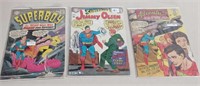 Three Vintage 12 Cent Comics