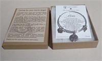 Earth Angel Mom Bracelet in Gift Box