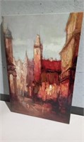 Unframed Oil On Canvas 24x36"