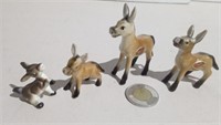 Bone China Miniature Donkeys